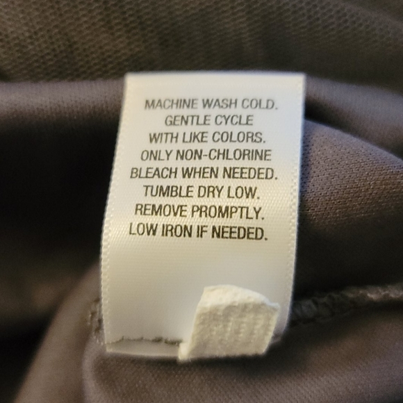 Xxl grey elastic waist gothic skirt - Picture 7 of 8